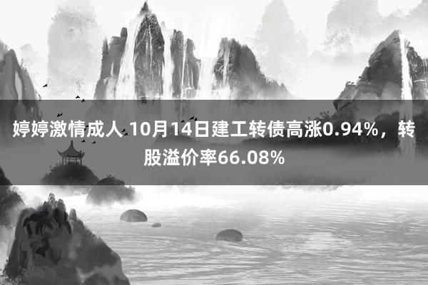 婷婷激情成人 10月14日建工转债高涨0.94%，转股溢价率66.08%